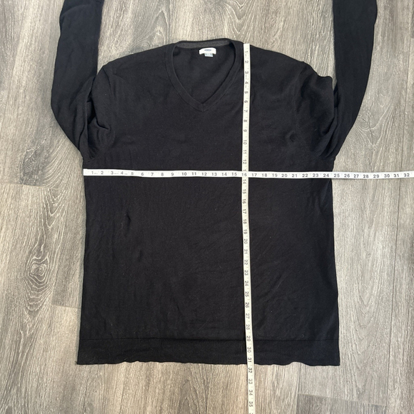 Old Navy Mens XXXL Black Crewneck Lightweight Sweater Cotton Blend Pullover - Picture 5 of 5
